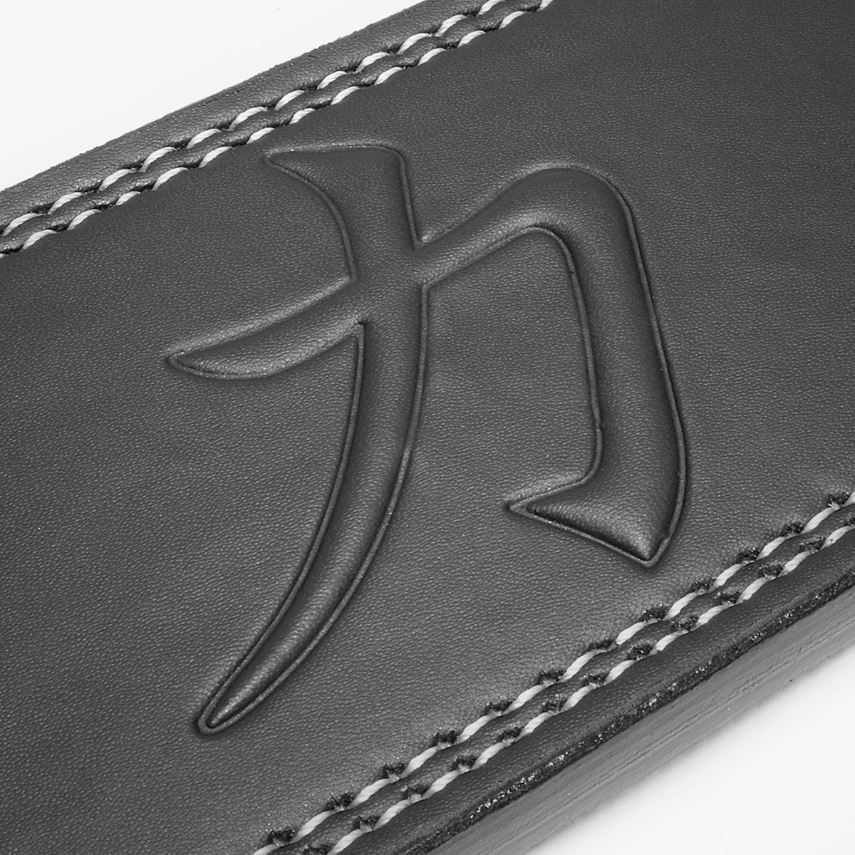 Embossed Black Lever Belt, 13mm - IPF Approved - Image 4