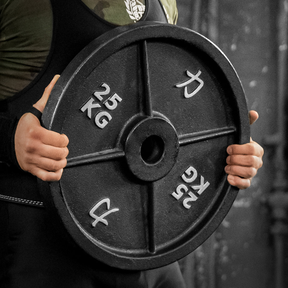 157.5KG Set - Riot Cast Iron Plates - Image 4