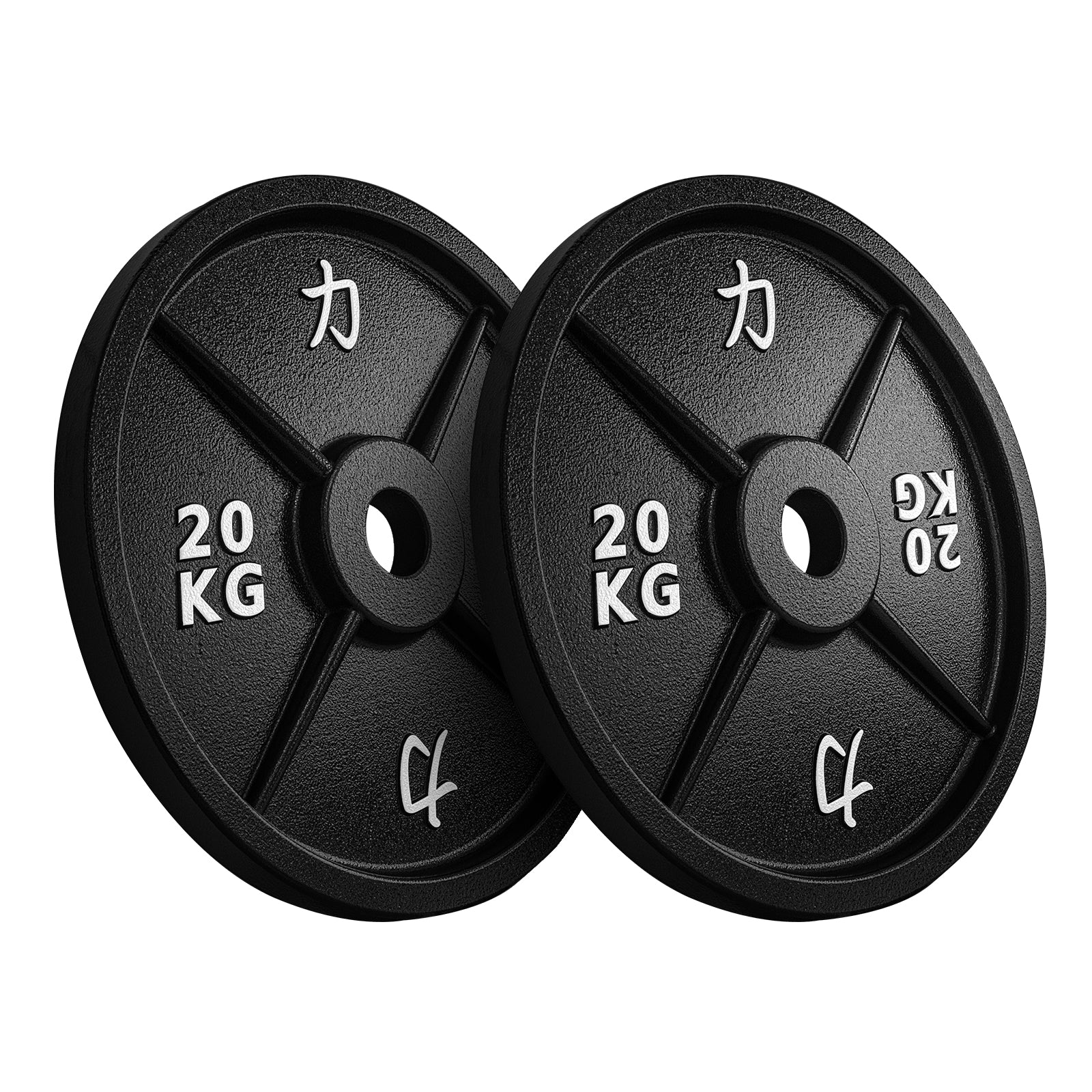 157.5KG Set - Riot Cast Iron Plates - Image 8