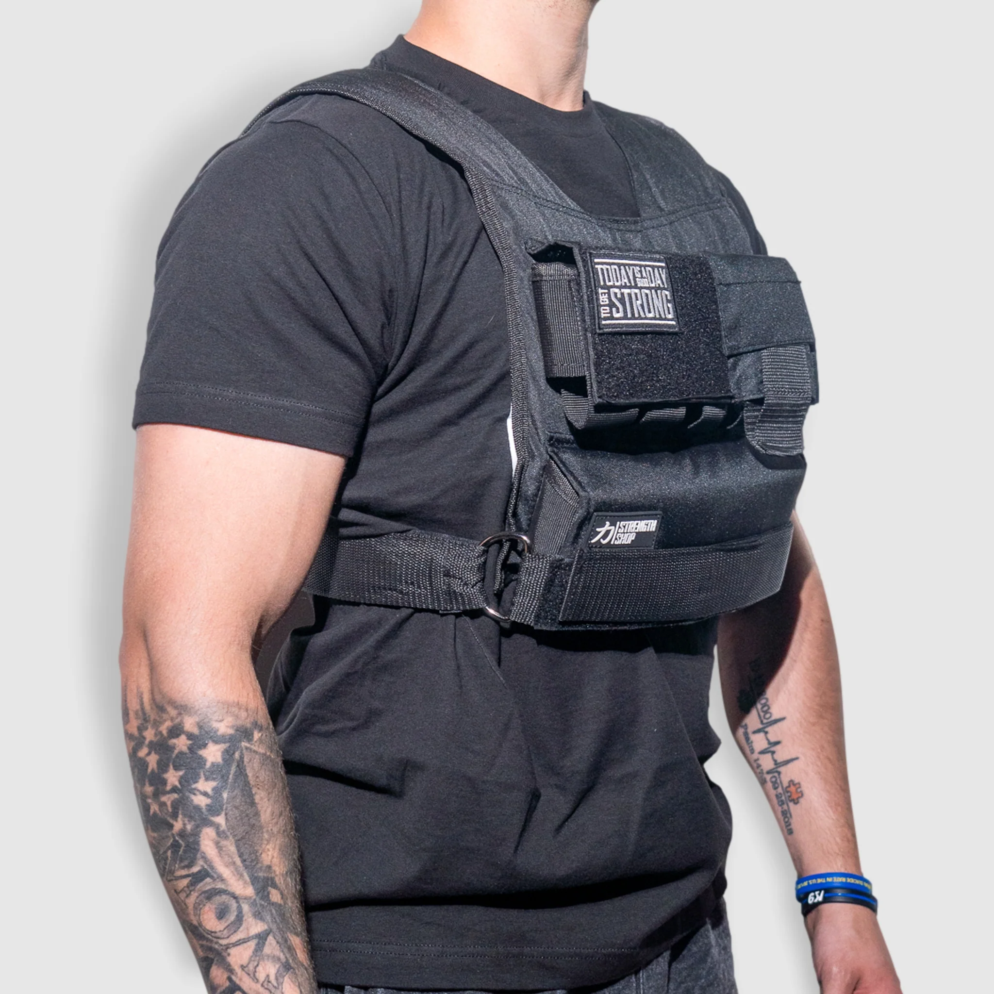 Heavy Duty Weighted Vest Adjustable - 1-20KG - Image 4