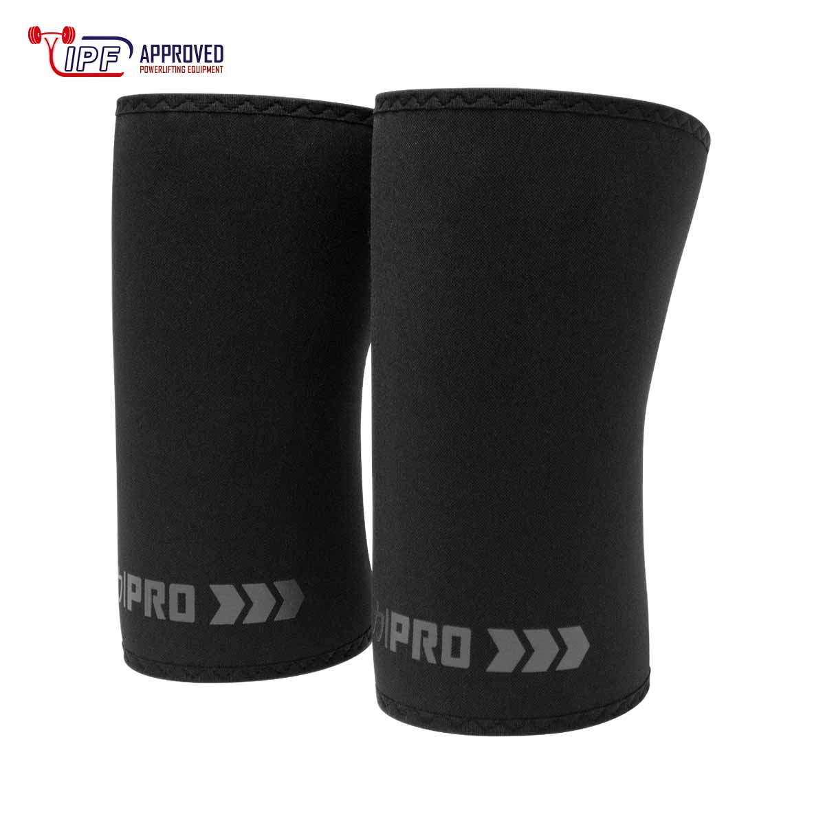 7mm Inferno PRO Knee Sleeves - Extra Stiff Neoprene, Stealth - IPF Approved - Image 7