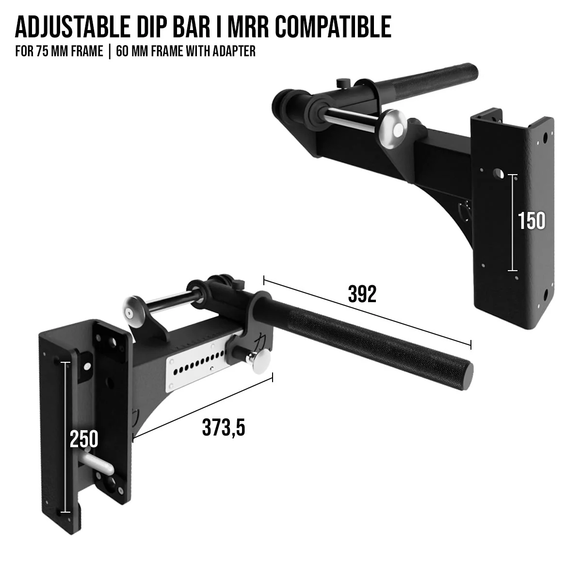 Adjustable Dip Bar I MRR Compatible - Image 3