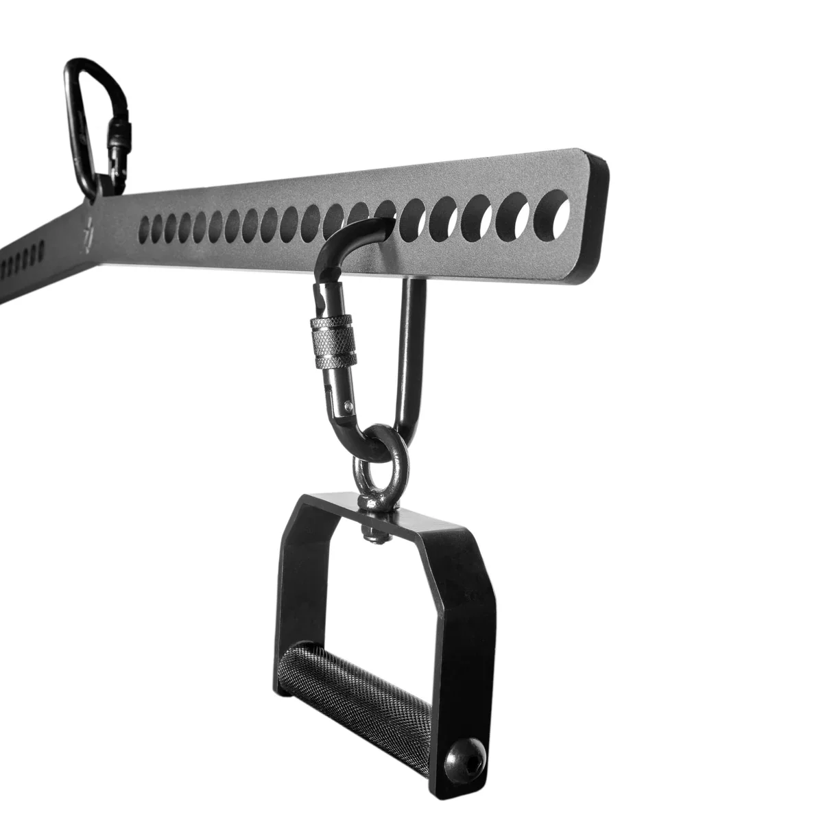 Adjustable Lat Pull Down Bar w/ Heavy Duty Carabiner - Image 4
