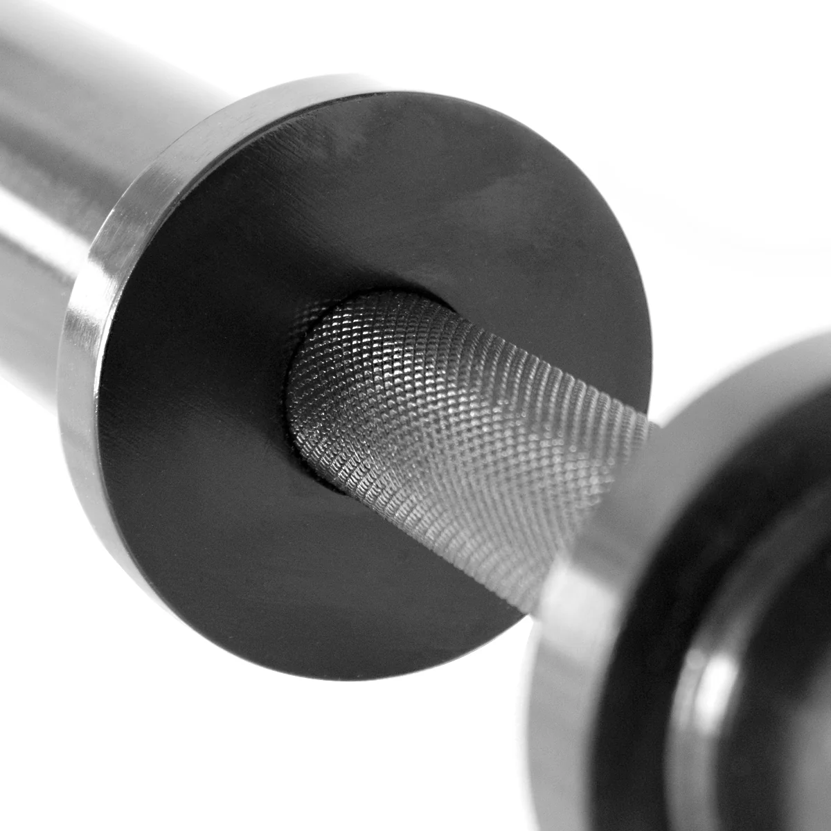 Olympic Dumbbell Handle with Rotating Sleeves - Image 3