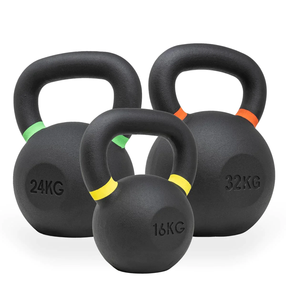 B-WARE Strength Shop Cast Iron Kettlebells - Single Mould, Powder Coated, 4-64KG - Image 28
