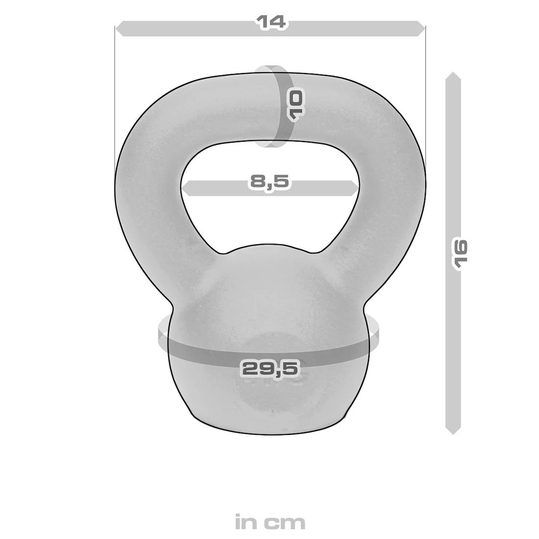 B-WARE Strength Shop Cast Iron Kettlebells - Single Mould, Powder Coated, 4-64KG - Image 32