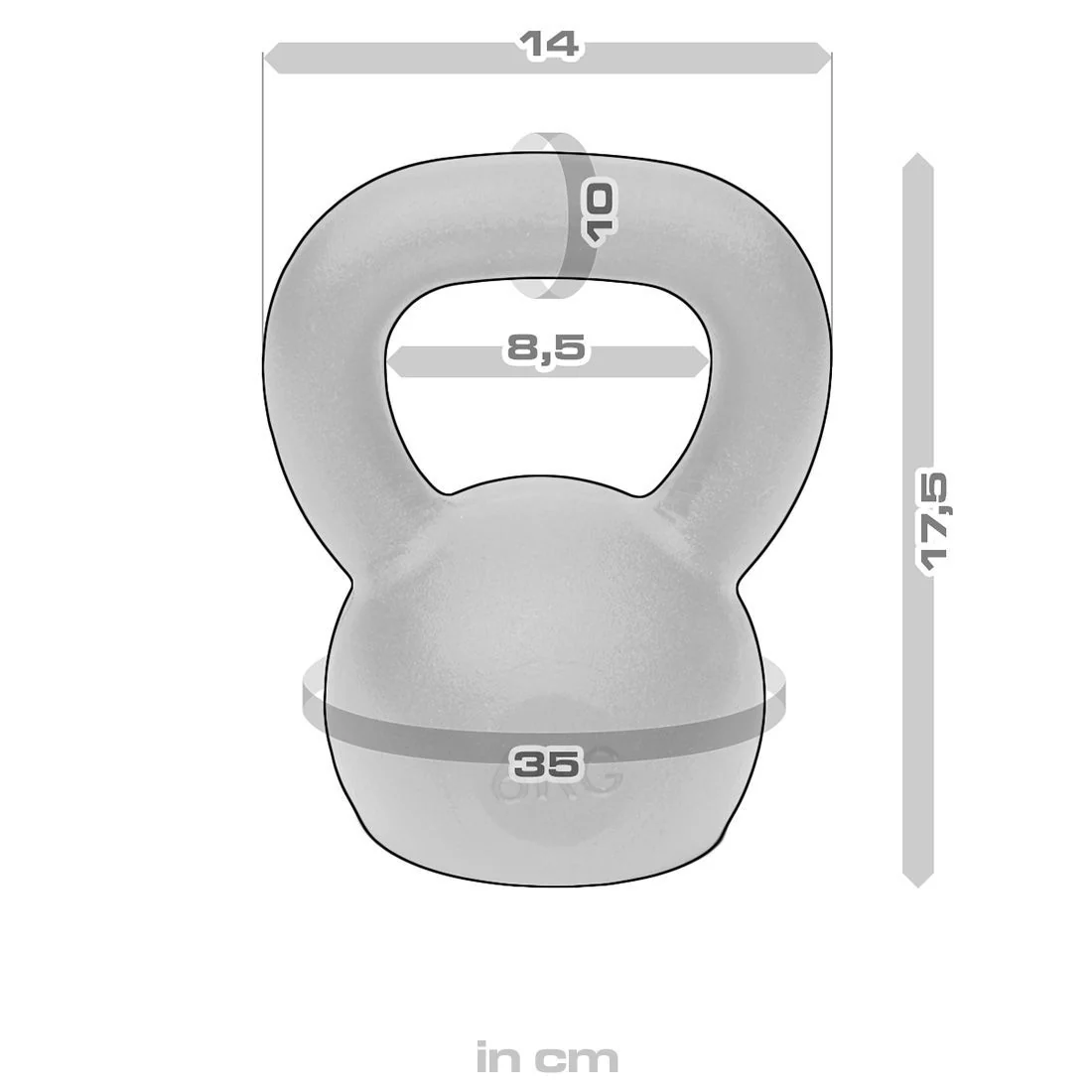 B-WARE Strength Shop Cast Iron Kettlebells - Single Mould, Powder Coated, 4-64KG - Image 33