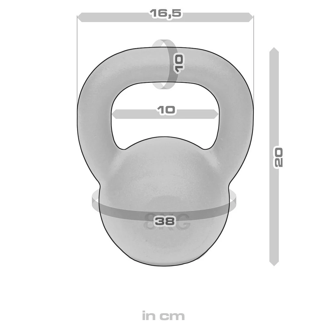 B-WARE Strength Shop Cast Iron Kettlebells - Single Mould, Powder Coated, 4-64KG - Image 34
