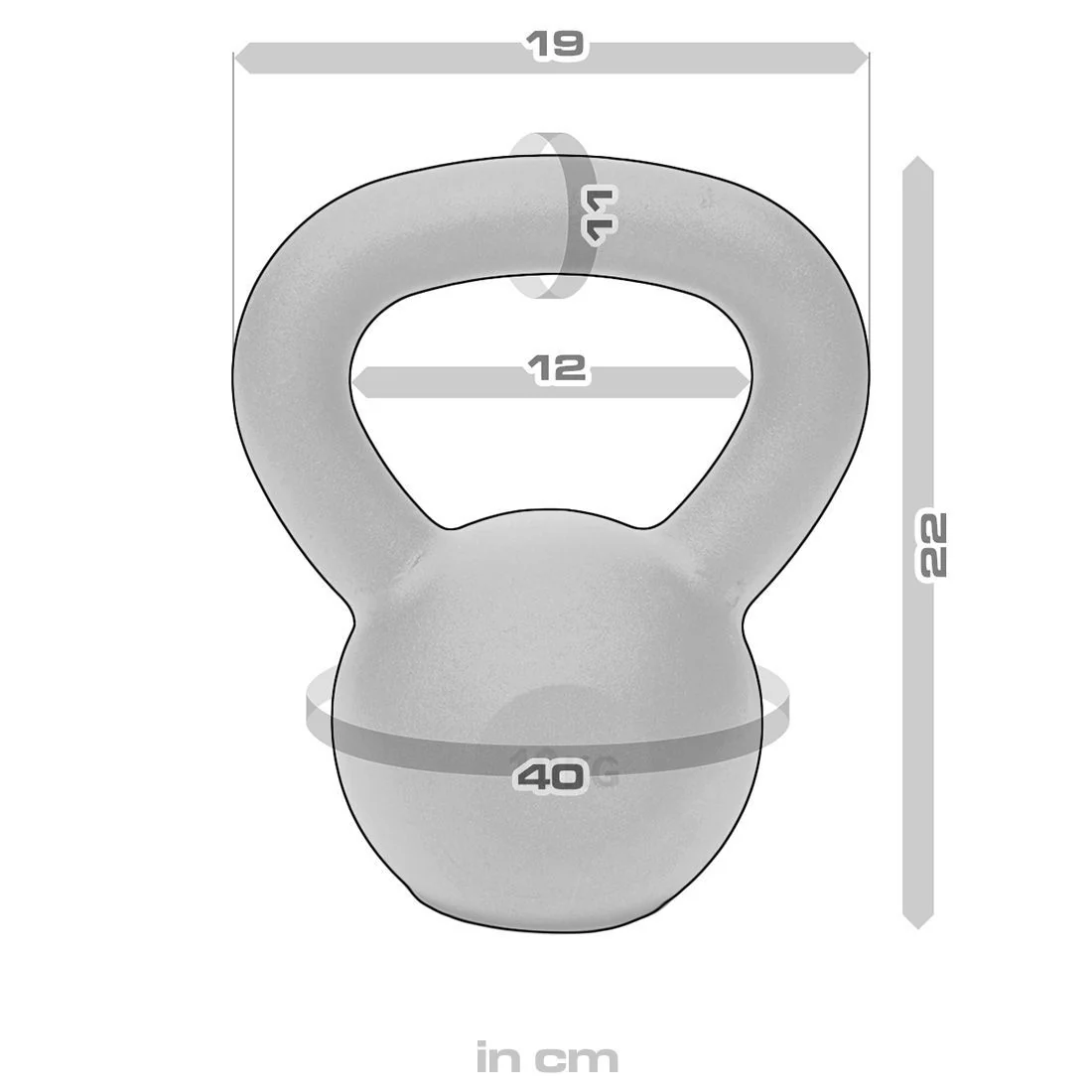 B-WARE Strength Shop Cast Iron Kettlebells - Single Mould, Powder Coated, 4-64KG - Image 35