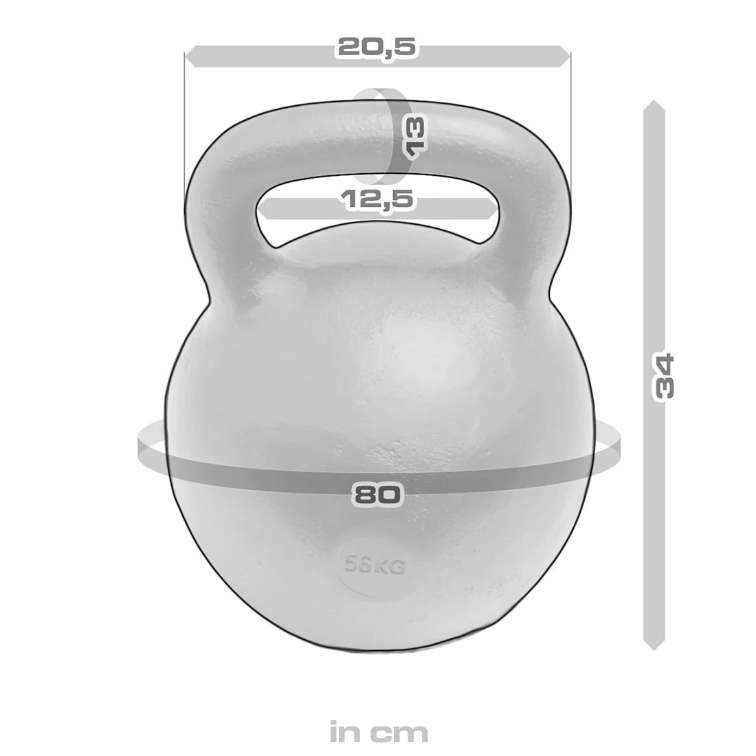B-WARE Strength Shop Cast Iron Kettlebells - Single Mould, Powder Coated, 4-64KG - Image 48