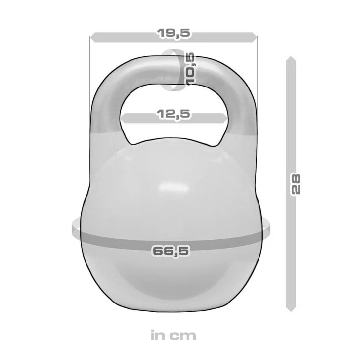 Stainless Steel Competition Kettlebells - 4-36KG - Image 11