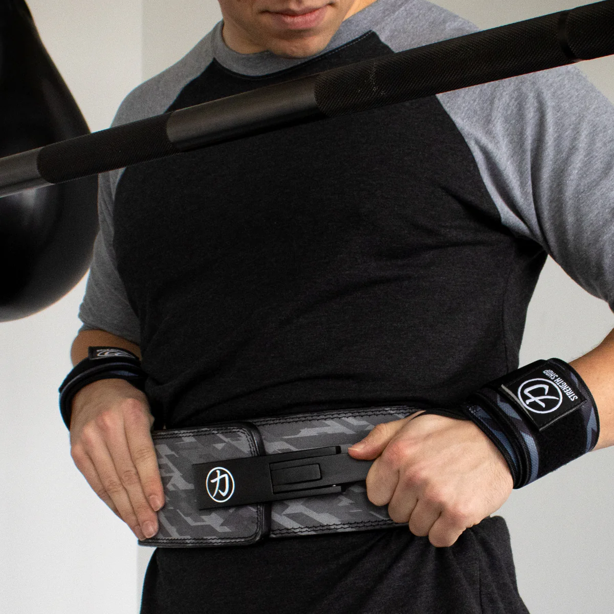 Dark Camo Lever Belt, 10mm - IPF Approved - Image 3