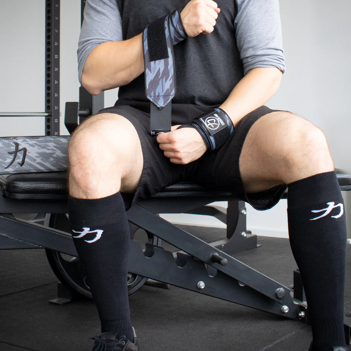 Black Deadlift / Weightlifting Socks - Image 3