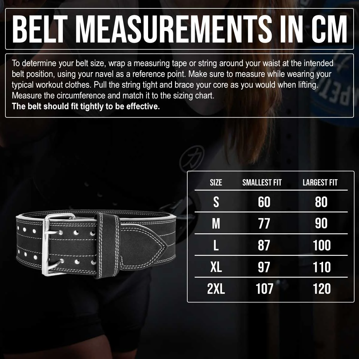 Double Prong Buckle Belt with Grip, 13MM - IPF Approved - Image 4