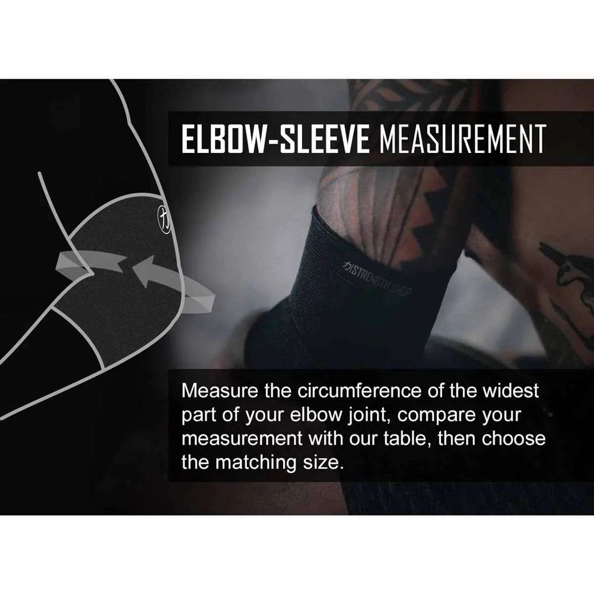 Double Ply Elbow Sleeves, Black - Image 3