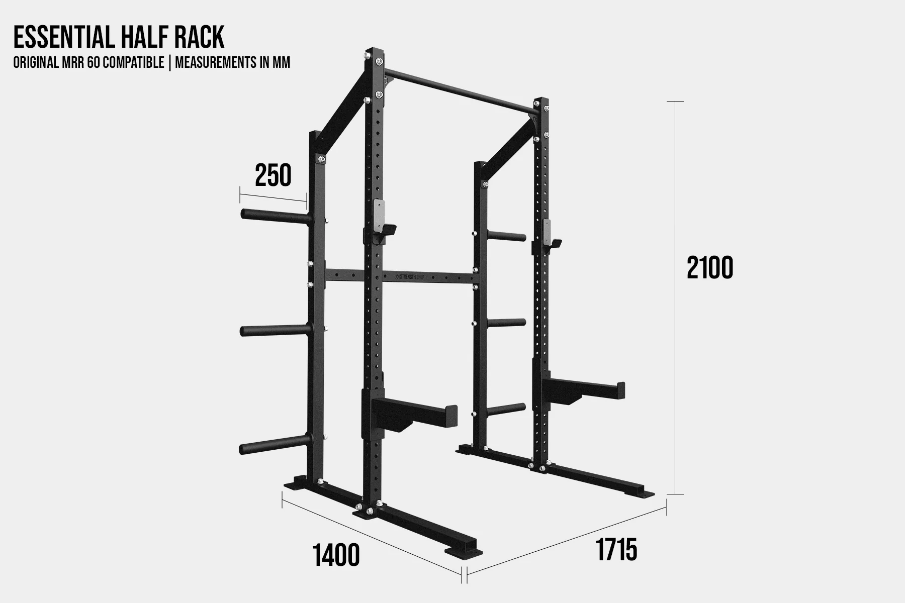 Essential Half Rack I Original MRR 60 compatible - Image 2