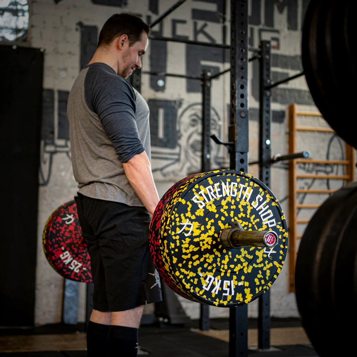 Fleck Rubber Bumper Plates – Colour Coded, 5kg-25kg or 150kg Set - Image 11