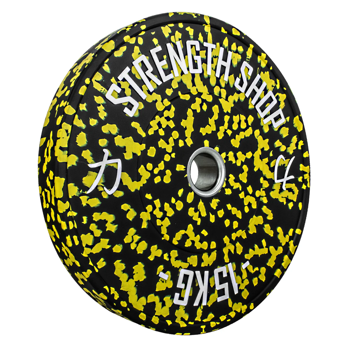 Fleck Rubber Bumper Plates – Colour Coded, 5kg-25kg or 150kg Set - Image 3
