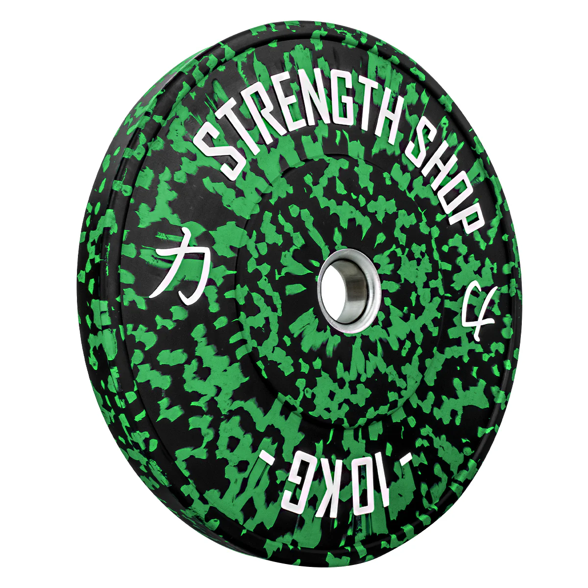 Fleck Rubber Bumper Plates – Colour Coded, 5kg-25kg or 150kg Set - Image 4