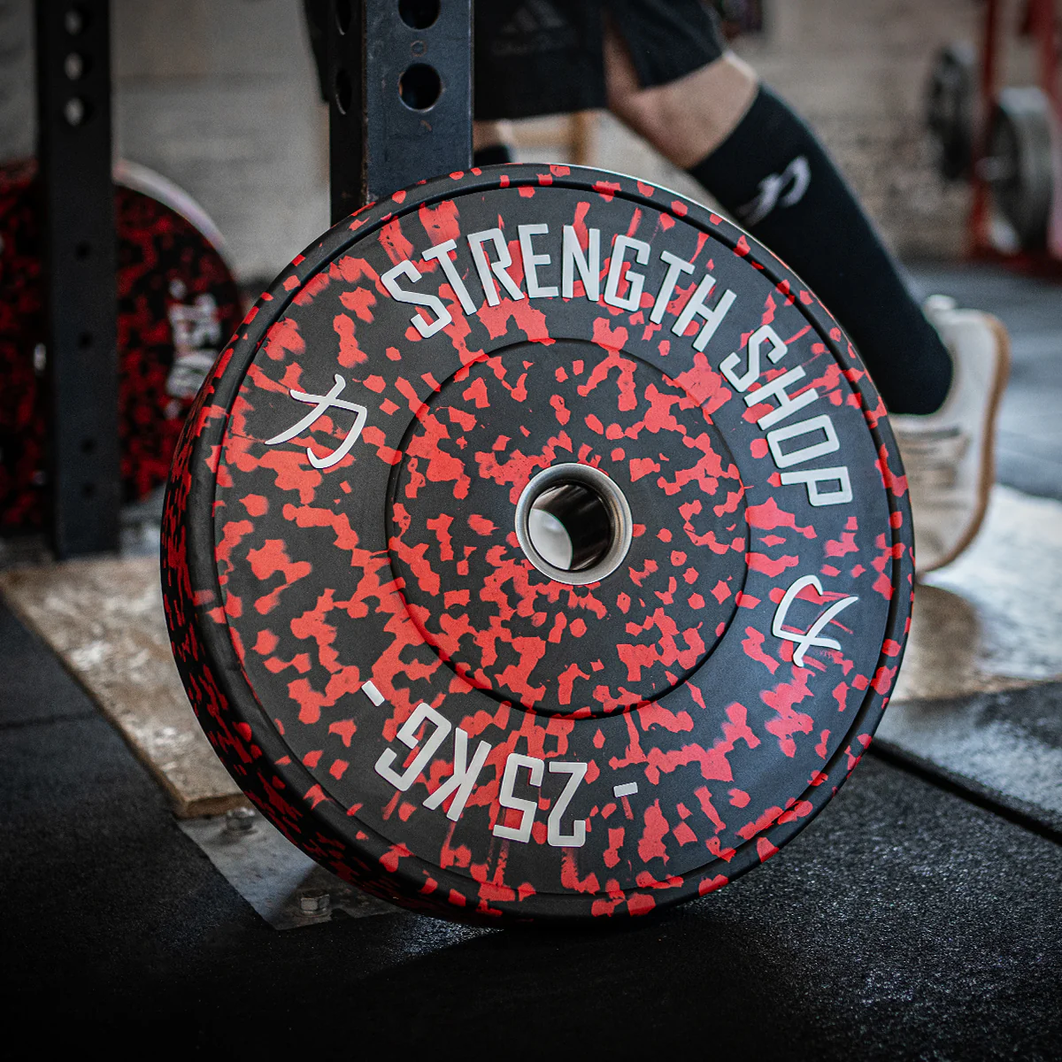 Fleck Rubber Bumper Plates – Colour Coded, 5kg-25kg or 150kg Set - Image 8