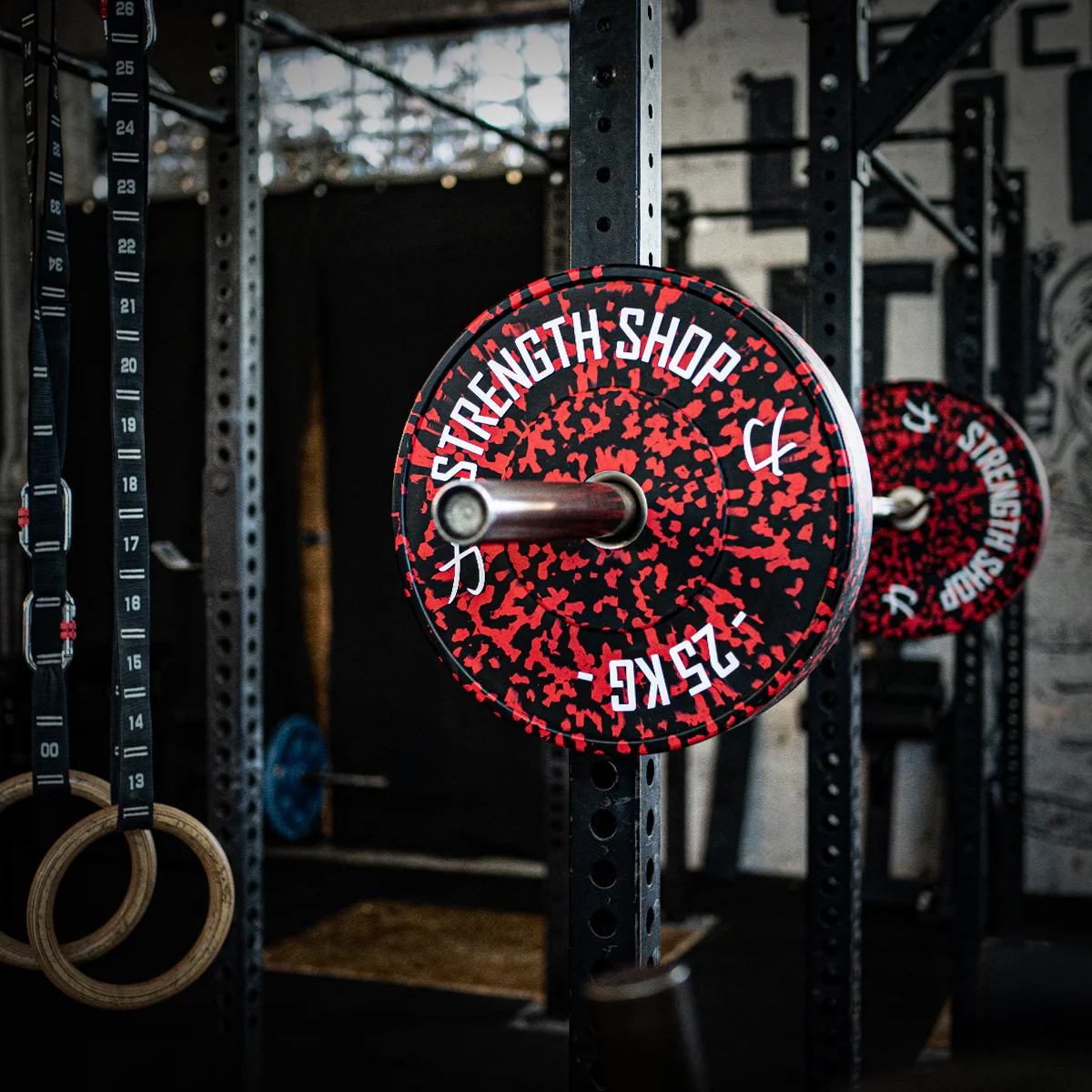 Fleck Rubber Bumper Plates – Colour Coded, 5kg-25kg or 150kg Set - Image 9