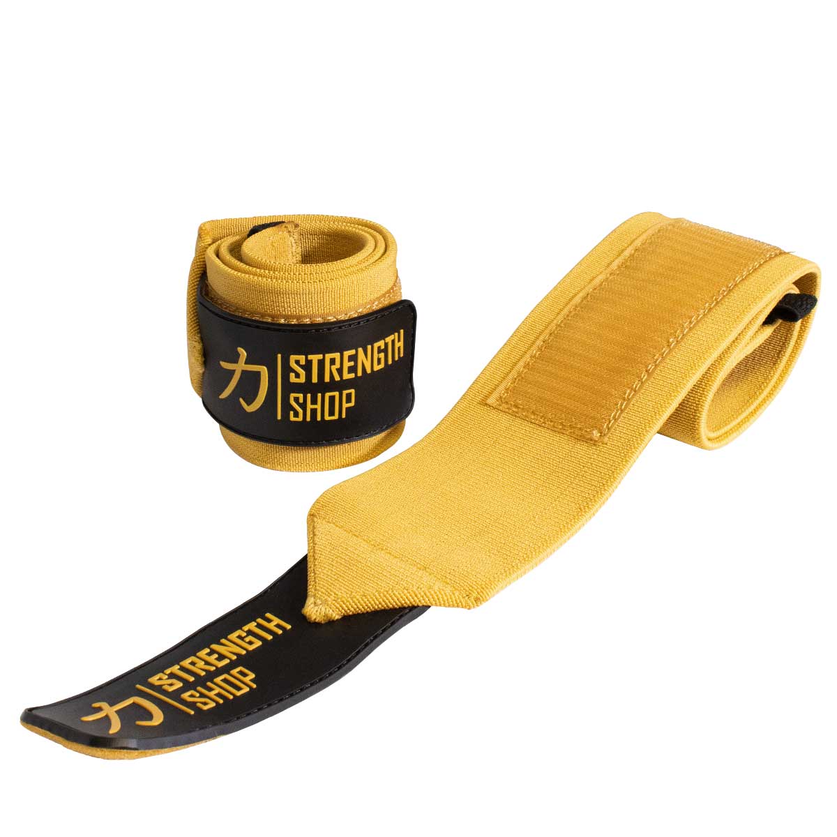 Gold Wrist Wraps – Medium, 30cm/60cm or 90cm, IPF Approved