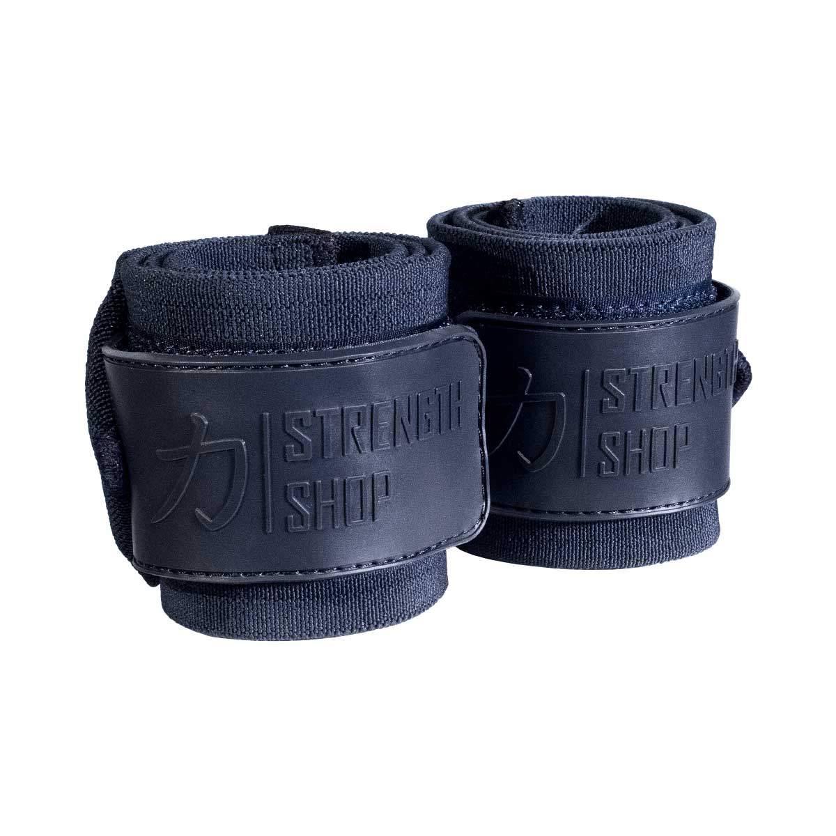 Blue Grey Wrist Wraps – Medium, 30cm/60cm, IPF Approved - Image 2