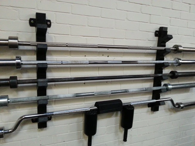 Wall Mountable Horizontal Bar Holder - 6 Bars - Image 4