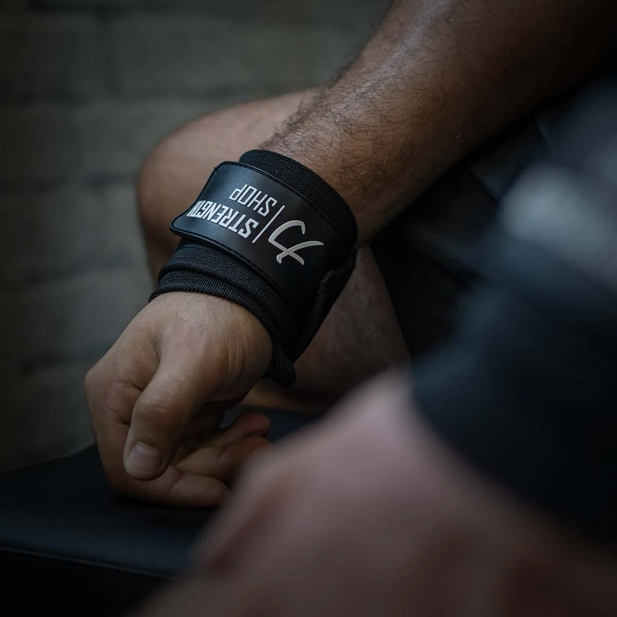 Heavy Black Wrist Wraps - IPF Approved – 60cm/90cm - Image 14