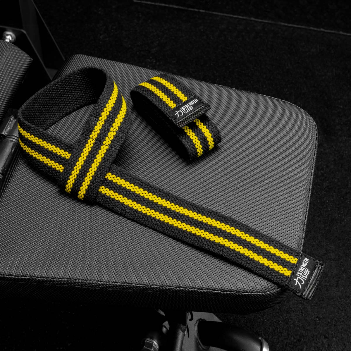 Heavy Duty Extra Long Lifting Straps - Cotton - Image 3