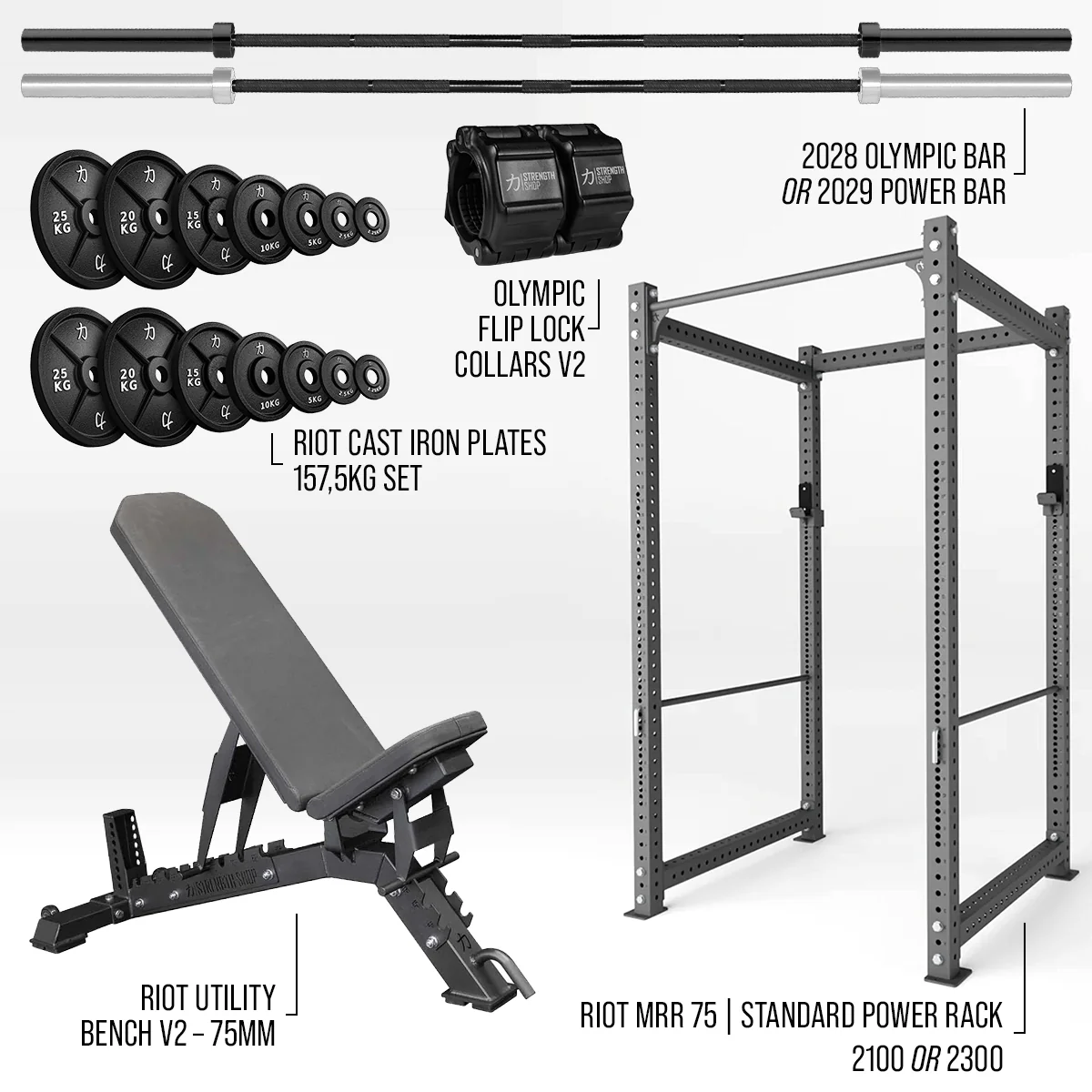Heavy Duty Home Gym Bundle - Image 3