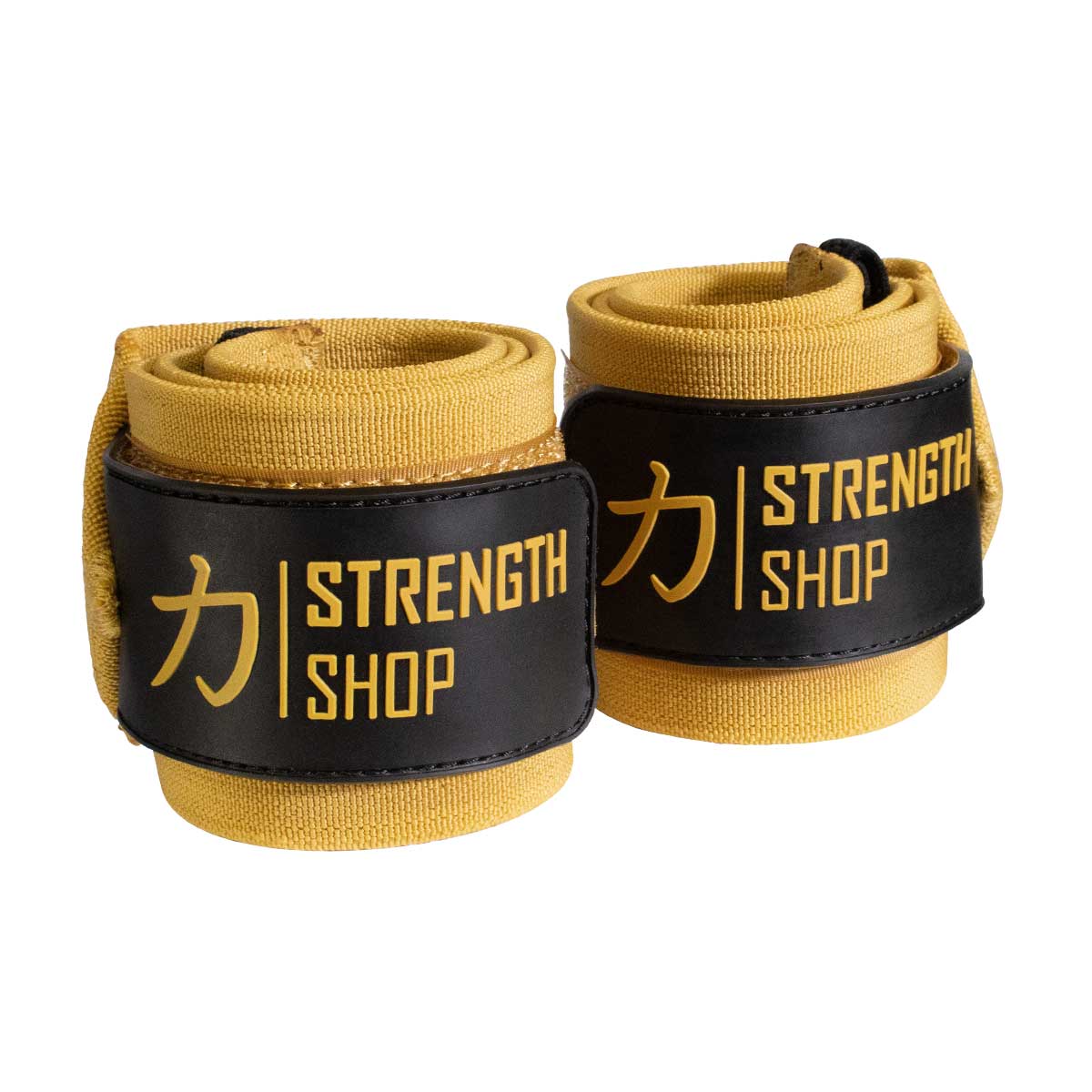 Heavy Wrist Wraps, Gold - IPF Approved – 60cm/90cm - Image 2
