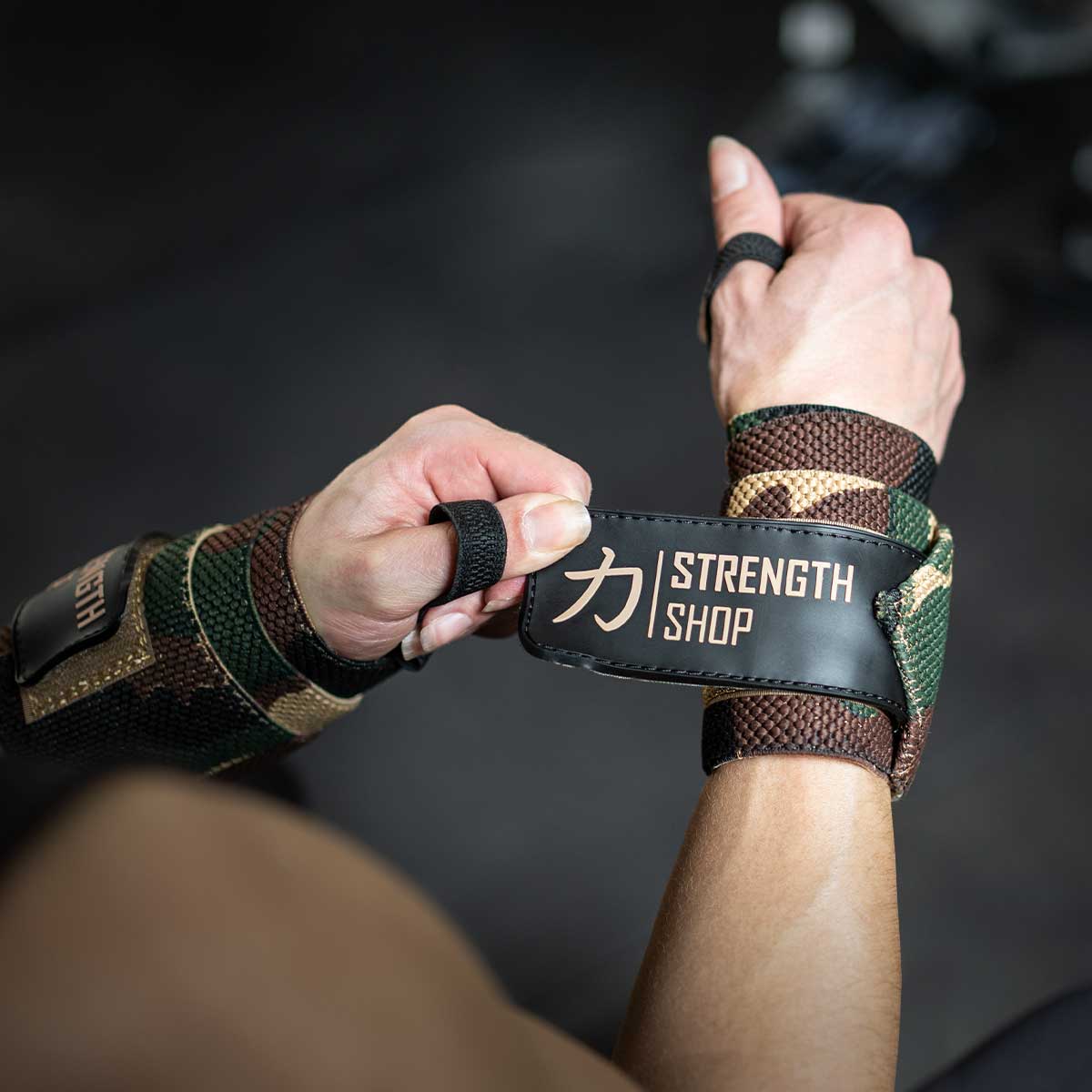 Heavy Wrist Wraps, Camo, 60CM - IPF Approved - Image 5