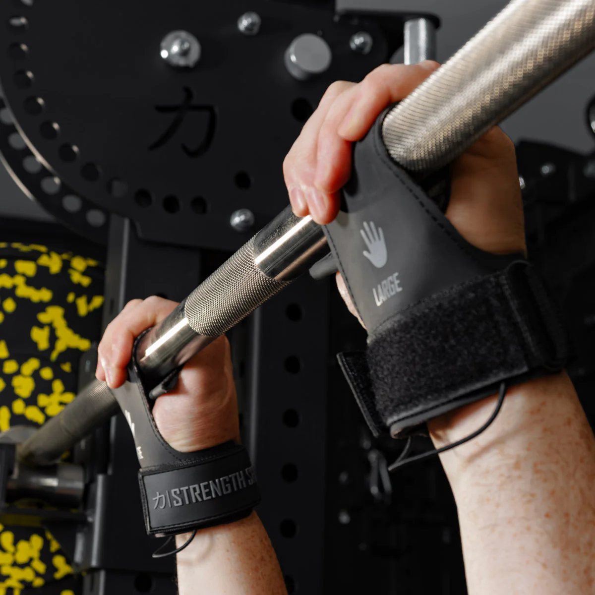 Kevlar Lifting Grips, Black - Image 4