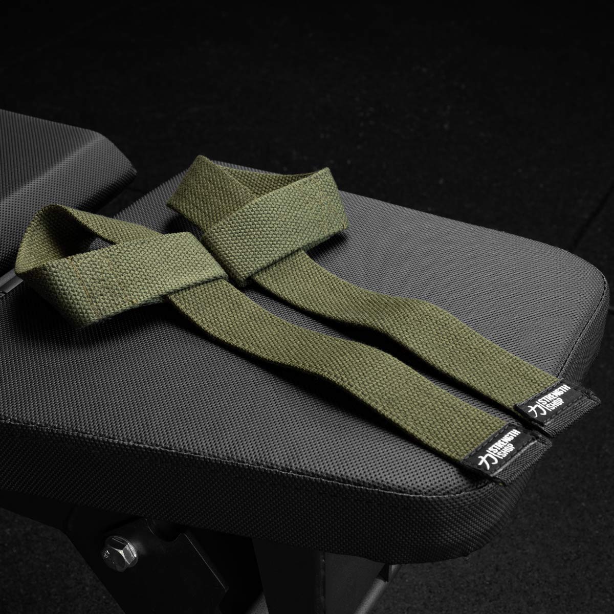 Originals Lifting Straps, Khaki - Cotton - Image 3