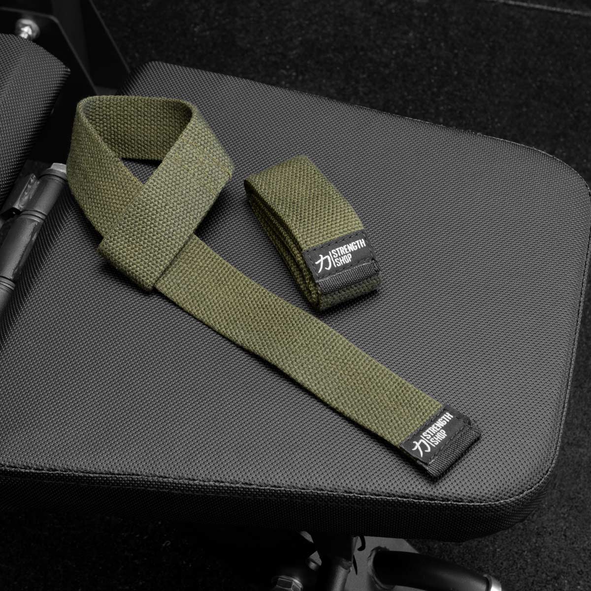 Originals Lifting Straps, Khaki - Cotton - Image 4