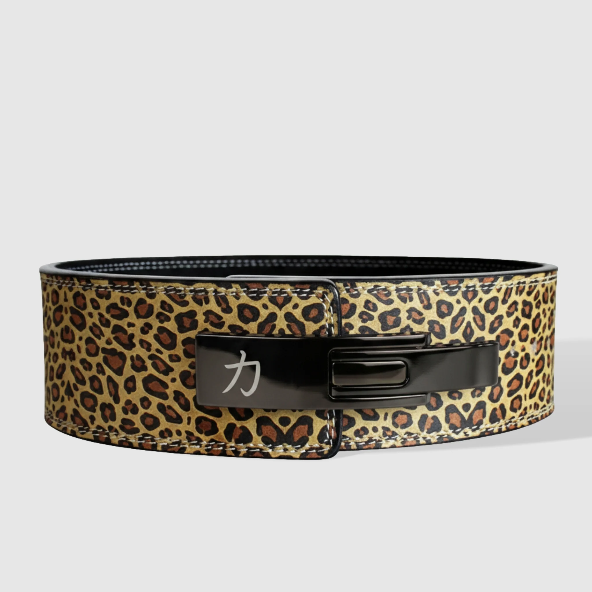 Leopard Print Lever Belt, 10mm - IPF Approved - Image 3