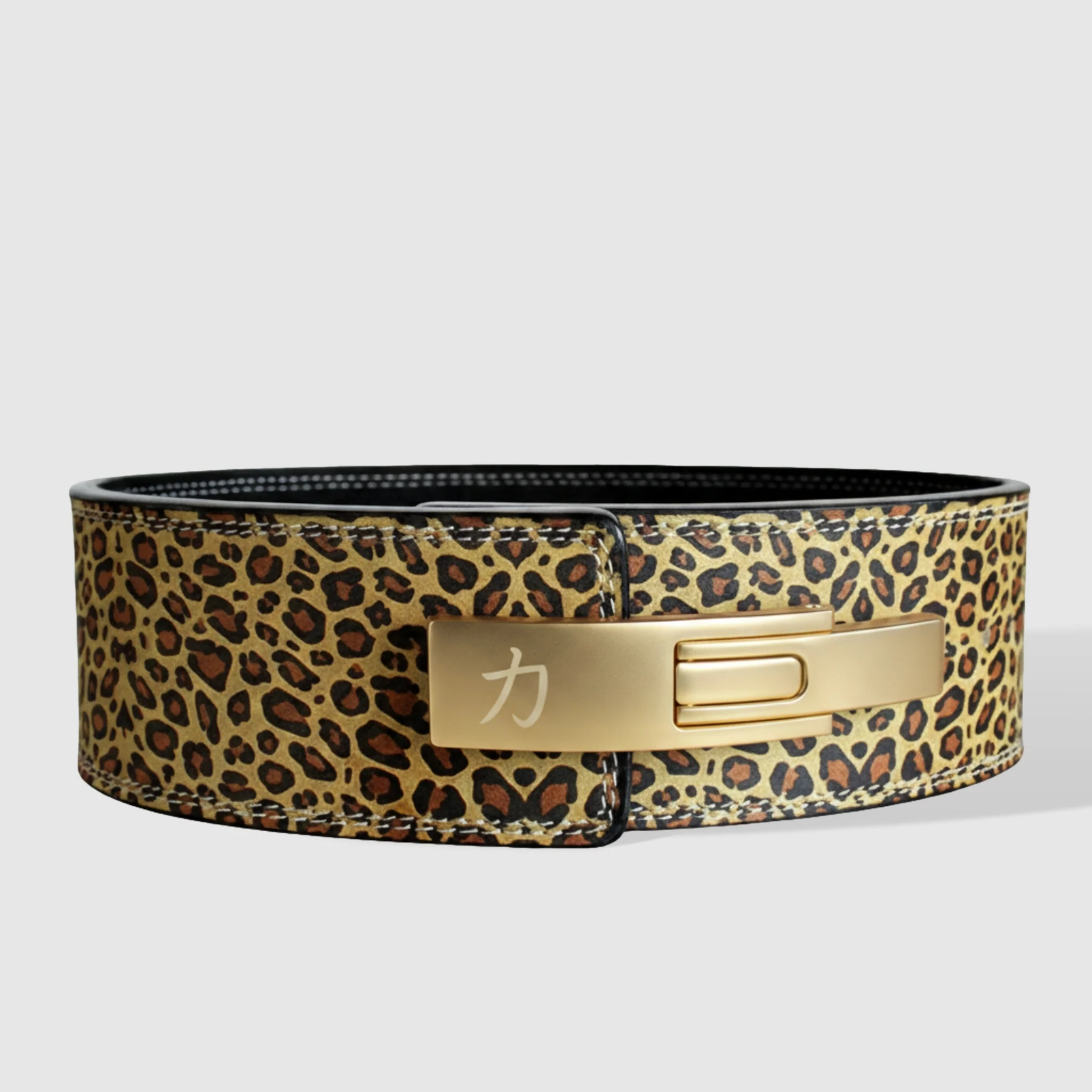 Leopard Print Lever Belt, 10mm - IPF Approved - Image 4
