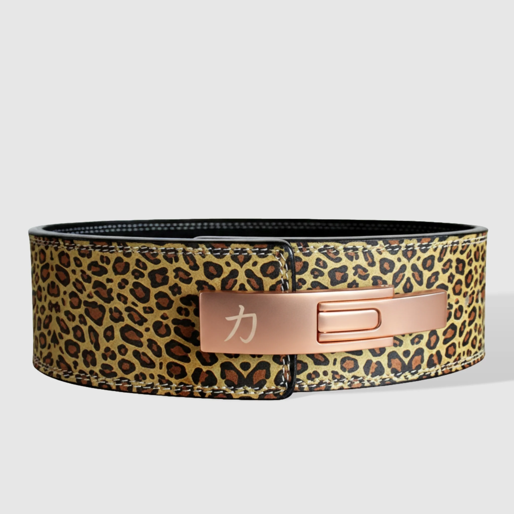 Leopard Print Lever Belt, 10mm - IPF Approved - Image 5