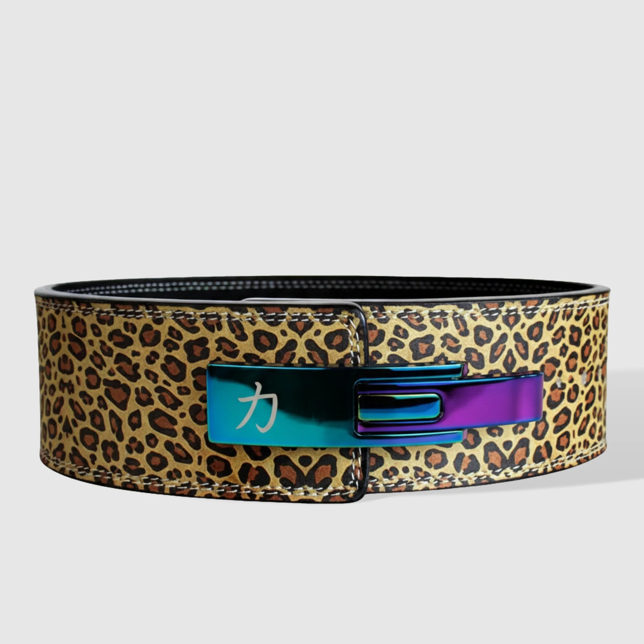 Leopard Print Lever Belt, 10mm - IPF Approved - Image 6
