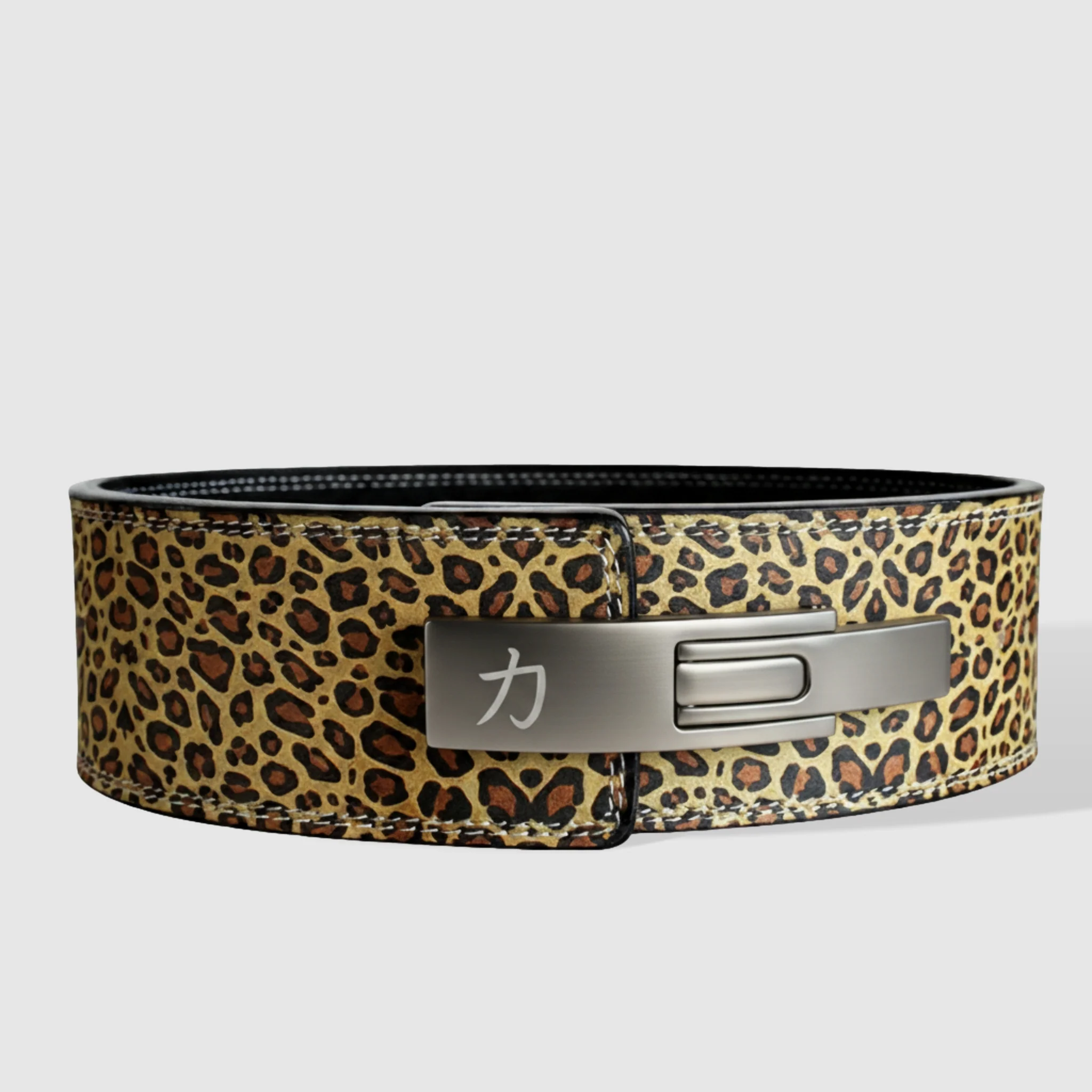 Leopard Print Lever Belt, 10mm - IPF Approved - Image 7