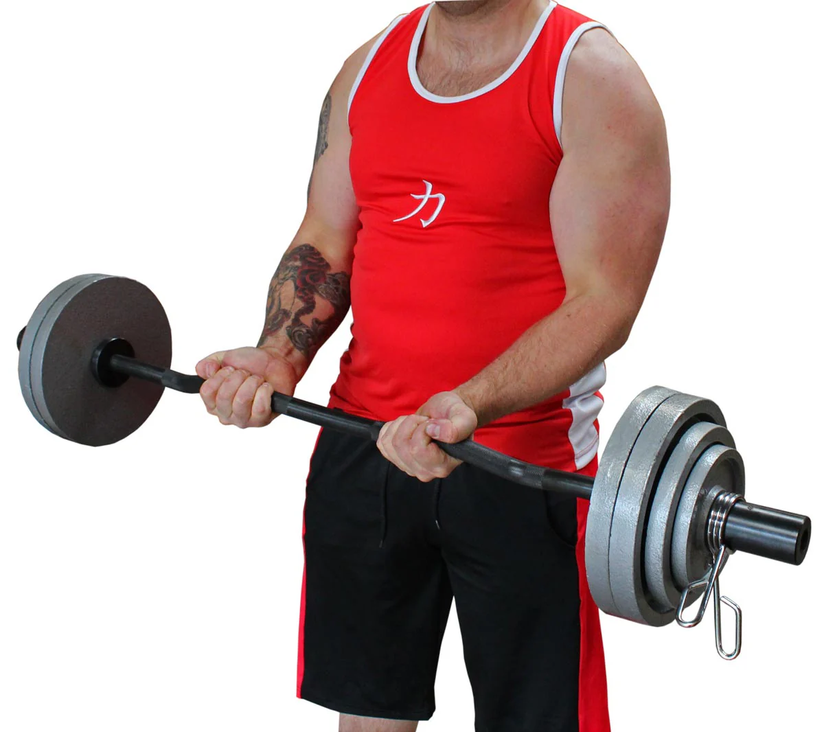 EZ Olympic Curl Bar, 6.7KG - E-Coat - Image 5
