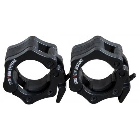 Olympic Flip Lock Collars, Black (Pair) - Image 2