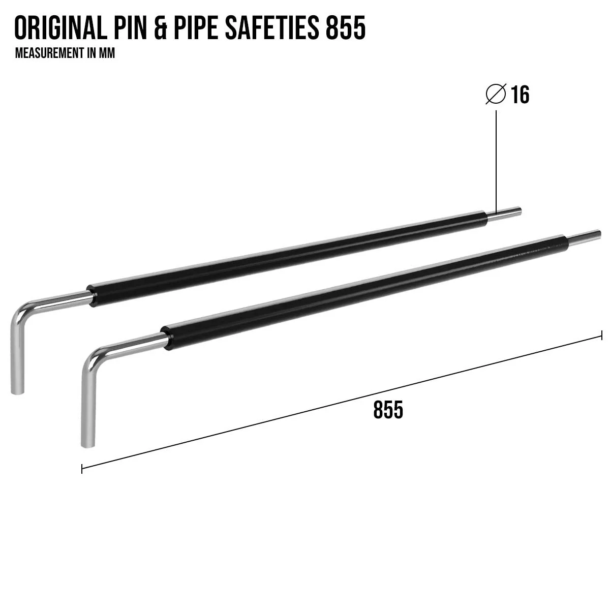 Original MRR 60 | Pin & Pipe – Safety 690, Pair - Image 2