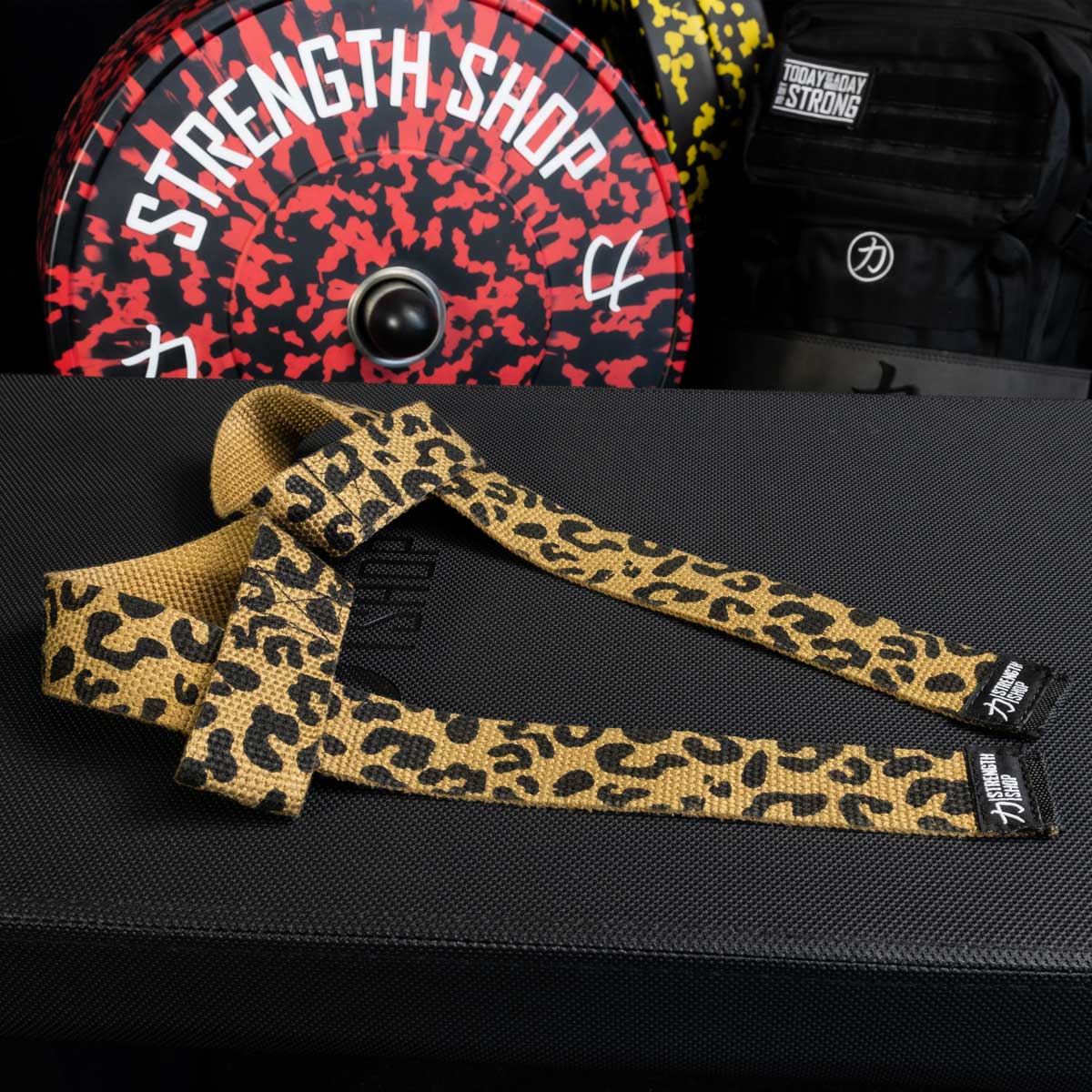 Originals Lifting Straps, Leopard - Cotton - Image 3