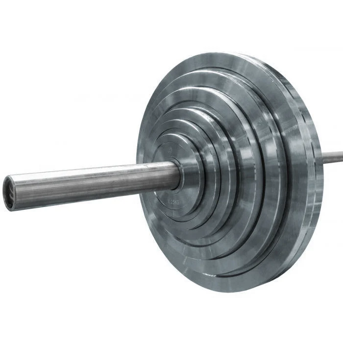 Powerlifting Steel Plates, Galvanised Zinc - Sets - Image 14