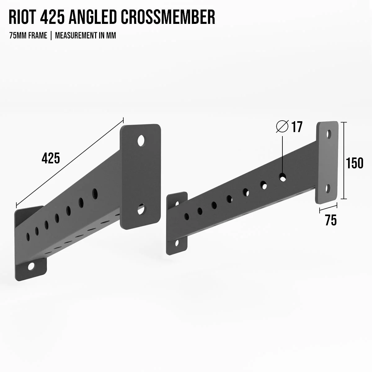 Riot MRR 75 | Angled Crossmember - Image 3