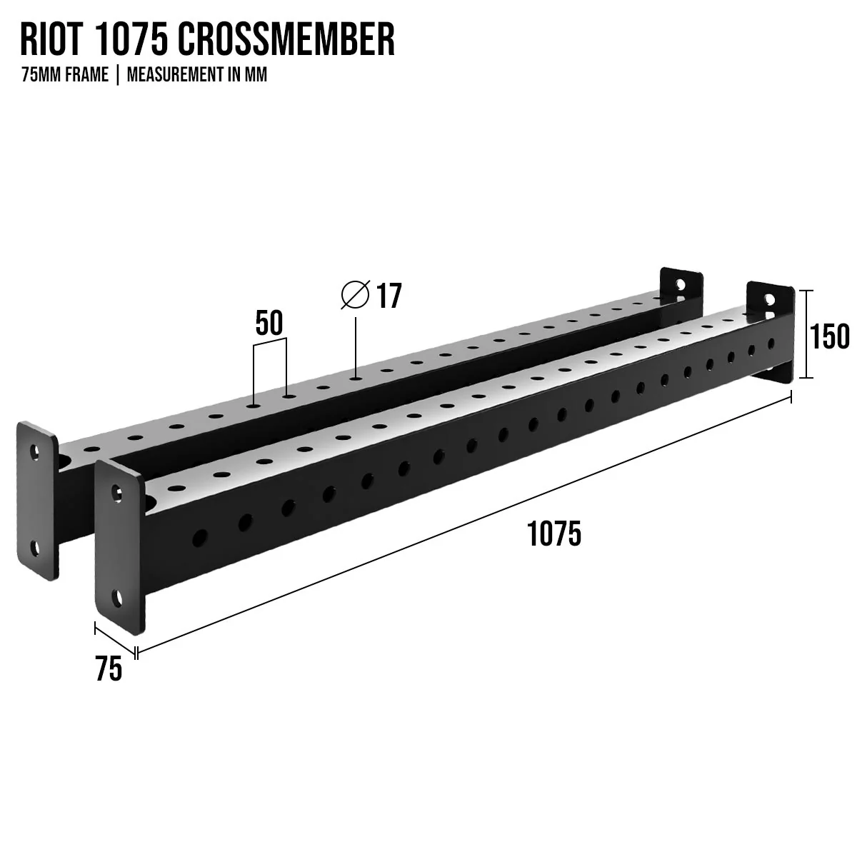 Riot MRR 75 | Crossmembers - Image 5