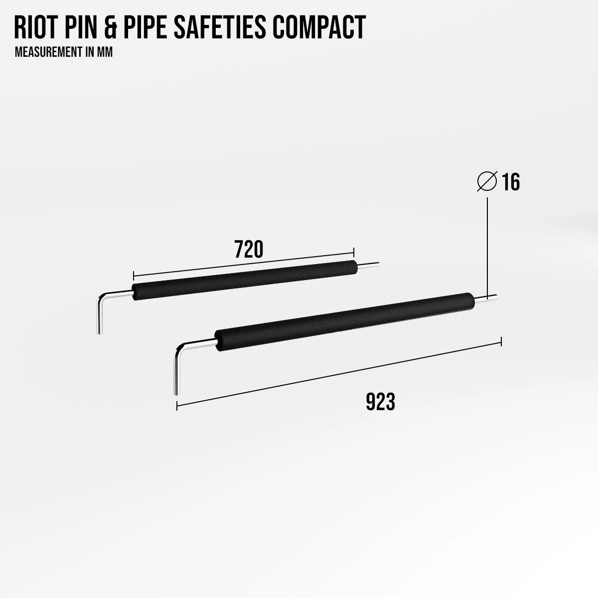 Riot MRR 75 | Pin & Pipe Safeties – 725, Pair - Image 3