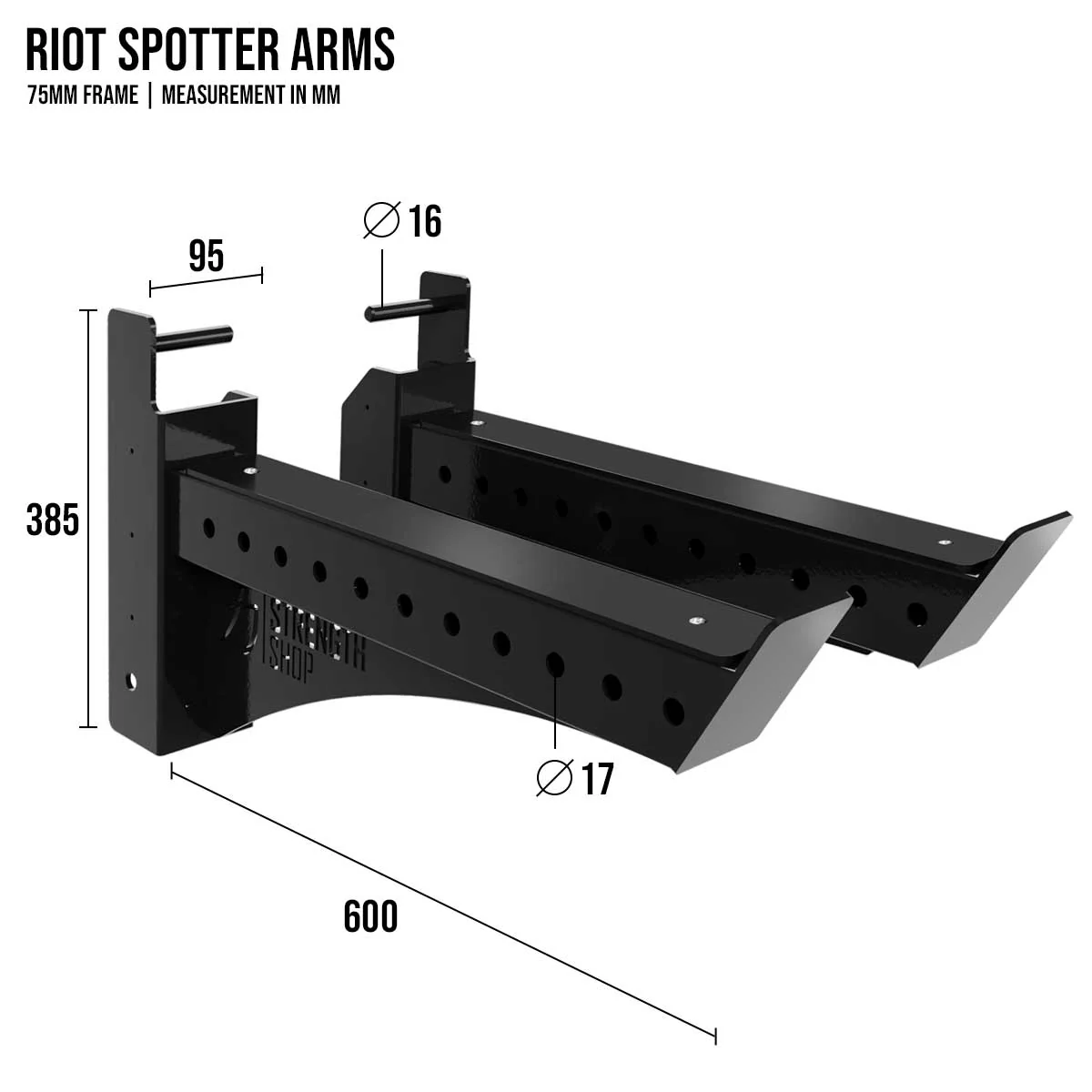 Riot MRR 75 | Spotter Arm, Pair - Image 3